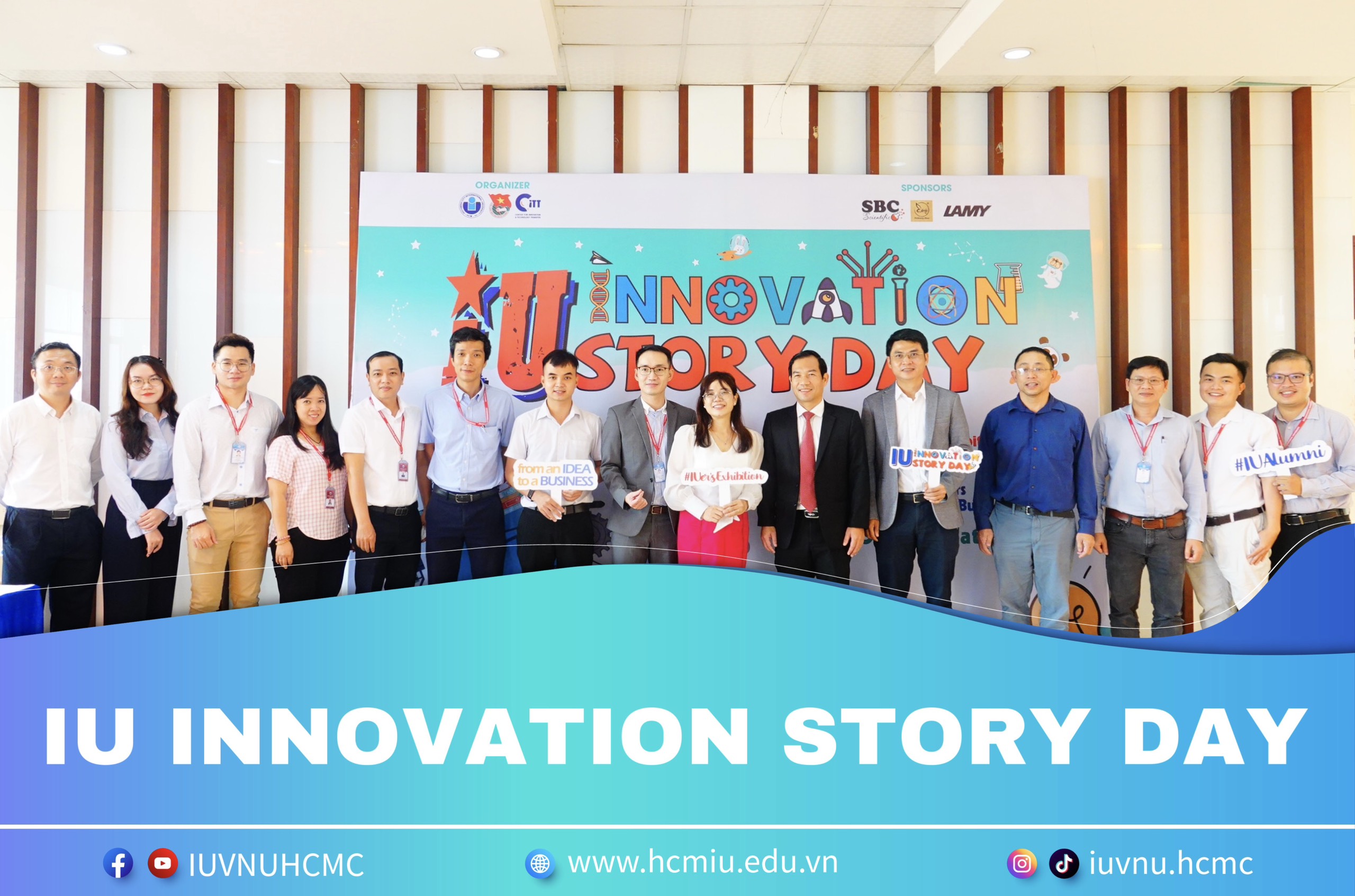 TRƯỜNG ĐẠI HỌC QUỐC TẾ TƯNG BỪNG VỚI NGÀY HỘI ĐỔI MỚI SÁNG TẠO – IU INNOVATION STORY DAY 2022